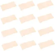 12Pcs Scar Removal Gel Tape Breathable Self Adhesive Patches for All Skin Comfortable Scar Treatment Sheets for Burns Cuts Rhinoplasty