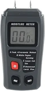 LCD Wood Moisture Meter Timber Damp Detector for Home Improvement Projects