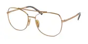 Prada PR A58V 7OE1O1 Women’s Glasses Gold Size 56 - Private Health Rebate - Blue Light Block Available