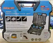 200 piece Channellock Ratchet Wrench Sockets Mechanic's Tool Set SAE & Metric