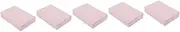 NUOBESTY 5sets Flexible Rubber Brick Stamps Carving Rubber Blocks Hand Carved Stamps for DIY Crafts TPR Material 5pcs*5