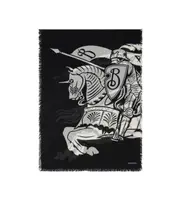 EKD wool scarf One size Black/calico