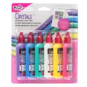 Crystal Dimensional Metallic Fabric Paint Kit