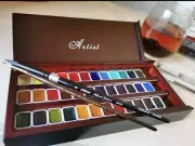 Daniel Smith Watercolour Pan Set 24 Colours 1ml