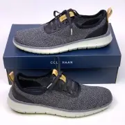 Cole Haan Mens Sz 10 Generation Zerogrand Sneaker Black Grey Shade Stitc Comfort