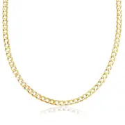 9ct Yellow Gold 50cm Curb Chain