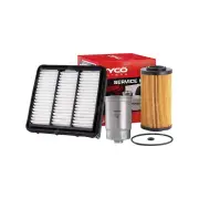 Ryco Oil Air Fuel Filter Service Kit for Hyundai I30 FD 09/2007-02/2008