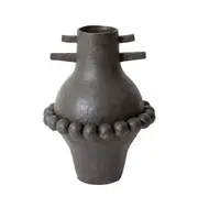 E Style Chika Vessel Porcelain Flower Vase Centerpiece Home Decor 38cm Black