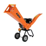 Ducar 7HP Wood Chipper Shredder Mulcher Grinder Petrol Orange