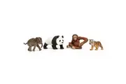 4pc Schleich Wild Life Asia Starter Set Kids Action Figure Playset Toy 3y+