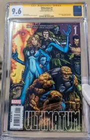 DC Comics ULTIMATUM #1 2009 CGC 9.6 -SIGNED by DANNY MIKI-