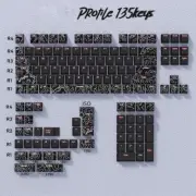Thick PBT Keycap Set Double Shot Backlit Keycaps For Mechanical Keyboards