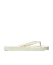 Tory Burch Kira Logo Detailed Flip Flops US6,US9,US7 ivory