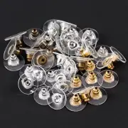 Ear Backs Stopper Earnuts Stud Earring Back Supplies For DIY Jewelry Accessories