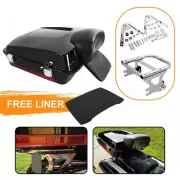 Razor Tour Pack+Two-Up Mounting Rack+Docking Hardware For Harley Touring 97-08