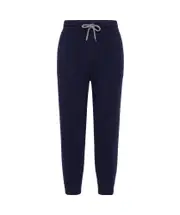 Brunello Cucinelli Drawstring Ribbed Track Pants XL navy blue