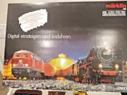 MARKLIN HO 29845 NEW 2 German Fed loco train sets BR-003 steam & BR-216 Digital