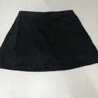 Calia Women's Black High Rise Mini Skort Medium