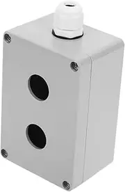 HEATSHAKING Push Button Box Emergency Stop Switch Station Easy Install Control Box for Industrial DIY Applications User Friendly Design for Versatile Use