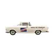DDA Licensed 1:43 Scale Holden FB Ute Total Fuel 1960 Diecast Model Car White