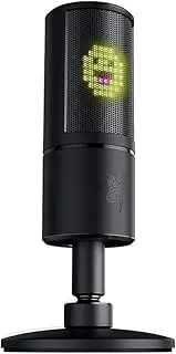 Razer AU Seiren Emote Microphone with 8-bit LED Display, Black, RZ19-03060100-R3M1