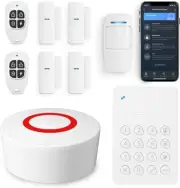 #1Sistema de seguridad de alarma para el hogar inteligente DIY alerta telefónica