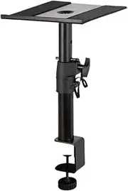 Studio Monitor Stand, Professional Height Adjustable Speaker Stand, Easy to Use Speaker Stand, Speaker Holder, as described, with C Clamp