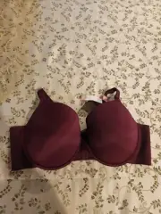 Woman's Cacique Lightly Lined Full Coverage Purple T Shirt Bra NWT Size 46DD
