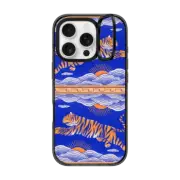 iPhone 16 Pro Impact Ring Stand Case MagSafe Compatible Tiger