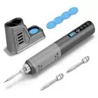 Cordless Soldering Iron Kit, Portable Soldering Pen with Digital Display, Aut...
