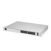 Ubiquiti UniFi 24 port Managed Gigabit Layer2 and Layer3 switch with auto-sensing 802.3at PoE+ and 802