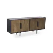 SAHARA 180cm Sideboard Buffet Solid Mango Wood Furniture Furniture - Honey