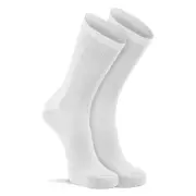 FoxRiver Women's Dry Ultra-Lightweight Crew Liner Coolmax Thin Medium White