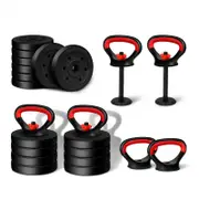 BLACK LORD 20kg Adjustable Kettlebell Set