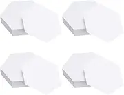 uxcell 400 Count Hexagon Paper Piecing Paper for Quilting, 2-Inch English Paper Piecing Template, Foundation Paper Pieces Patchwork Supplies for Quilting Sewing DIY Craft