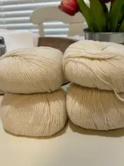 SOFT Lot 4 Random Cake #3 Peruvian Alpaca Wool Yarn Mix 6.8oz 190gr E13 A