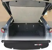 Cargo Cover for Mazda CX5 2017-2025 Trunk Cover Retractable for 17-25 Mazda CX5 | Cargo Cover for 2025 Mazda CX5 Accessories | Anti-Peeping Privacy Shade Security Shield | Carbon Fiber Leather