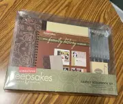 Creating Keepsakes Scrapbook Magazine Family Heritage Scrapbook KIt NIB