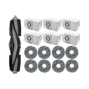15pcs For Deebot X1 Omni T10 Turbo Vacuum Cleaner Robot Spare Parts Replacement