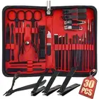 Manicure Set 30pcs Professional Nail Clippers Kit Pedicure Care Tools-Stainless