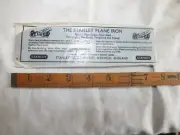 STANLEY PLANE IRON / BLADE - 2 INCHES WIDE STANLEY NO 4 / NO 5 IN ORIGINAL PAPER
