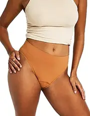 Modibodi Period Pants 2 Pack Comfort Seamless hi-Leg Knickers for Women Moderate - Heavy 15ml Absorbency