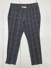 Shein Black White Plaid Womens Dress Pants Size 3XL