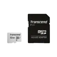 在飛比找Yahoo!奇摩拍賣優惠-Transcend 創見 32GB Micro SD 300