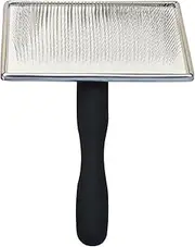 Dog Hair Brush - Shedding Brush Dog Grooming Tools - Massaging Metal Needles Comb, Cat Dematting Tool Undercoat Rake Hair Removal, Removes Loose Undercoat