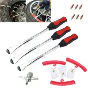 Motorcycle Tire Wheel Changing Spoons Lever Iron Rim Protector Valve Tool H