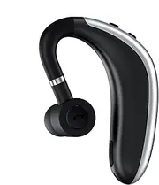 Wireless Single Ear Headset Earpiece, Ultra-Long Battery Life, Noise-Canceling Earbud, (21g, 5x5x2cm), Perfect for Truckers, Home, Work, Computer & Phone Calls