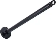 NULYLU Barbell Rack Barbell Slice Load Rod Load Tray Fitness Equipment Weight Plate Storage Rack Weight Plate Bracket Fitness Pulley Accessories Black Iron