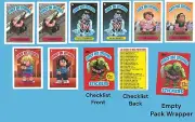 2025 Lunch Box Leftovers Series 11 Complete Base Set A+B + Wrapper + CHECKLIST