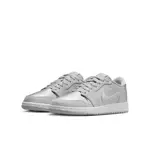 【NIKE】AIR JORDAN 1 RETRO LOW OG (GS) 中大童 童鞋 女鞋 籃球鞋 銀色-CZ0858002